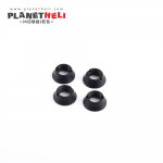 RadioMaster - TX16s Replacement Satin Black Switch Nuts Short
